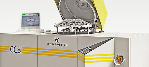 Ionenstrahlgestützte-Auftragsmaschine - CCS series - Bühler Leybold Optics - Dünnschicht / Vakuum / für Brillengläser