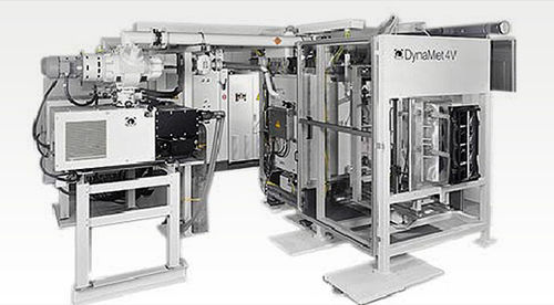 Auftragsmaschine / Hoch -PE-CVD - DynaMet 4V - Bühler Leybold Optics - Magnetron-Sputter / für Metallfilm / Vakuum