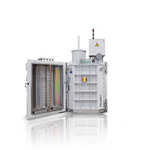 Auftragsmaschine / Hoch -PE-CVD - Atalanta - Bühler Leybold Optics - PVD durch thermisches Verdampfen / für Metallfilm / Vakuum