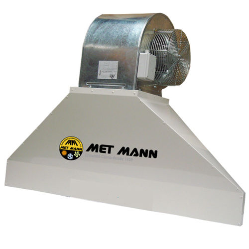 Heißluftschleier - VIS MANN - MET MANN - horizontal / für Industrietüren / modular