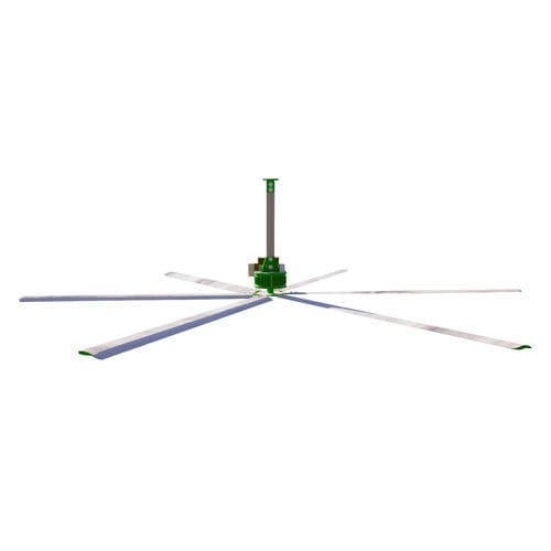 Deckenmontierter Ventilator - MEGA AXIAL BR series - MET MANN - Axial / Luftumwälz / mit Elektromotor