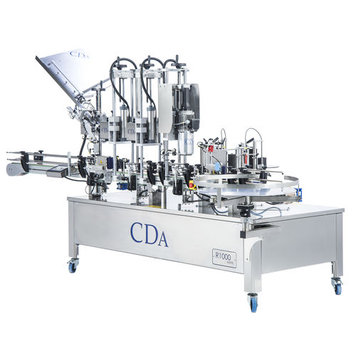 Automatische Etikettiermaschine - R1000-R1500 Mix series - CDA - für Flaschen / zur Seitenetikettierung / für die Weinindustrie
