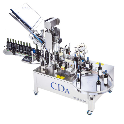 Automatische Etikettiermaschine - Regionale - CDA - für Flaschen / zur Seitenetikettierung / für die Weinindustrie