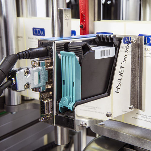 Tintenstrahl-Druckmaschine - HSA - CDA - digital / für Etiketten / für Flaschen