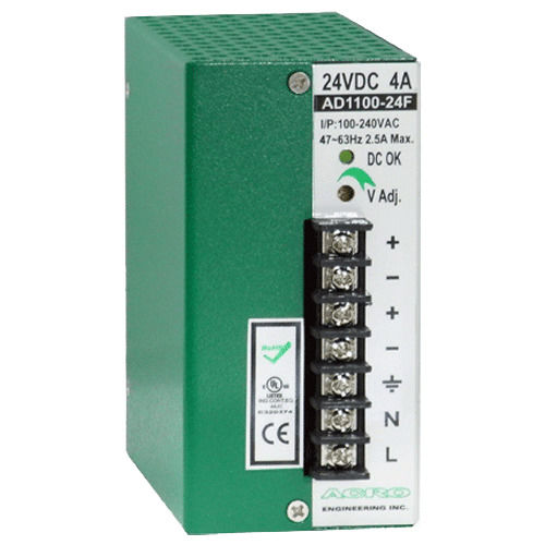Stromversorgung für DIN-Schiene - AD1100F series - Acro Engineering inc. - AC/DC / mit mehreren Ausgängen / robust