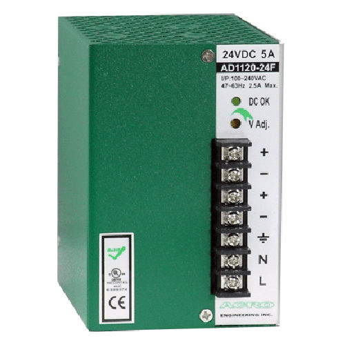 Redundante Stromversorgung - AD1120FR series - Acro Engineering inc. - für DIN-Schiene / AC/DC / mit mehreren Ausgängen