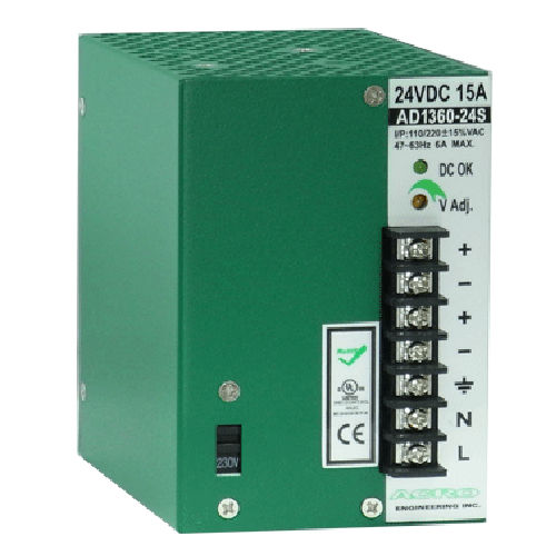 Redundante Stromversorgung - AD1360SR series - Acro Engineering inc. - AC/DC / Doppelausgang / für DIN-Schiene