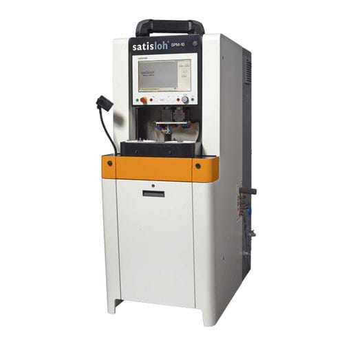 Flachschleifmaschine - SPM-10  - Satisloh - für Optik / für Teile / automatisch