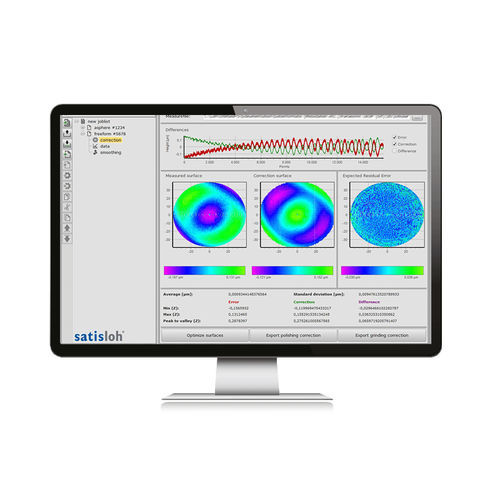 Software-Suite / Berechnung - ProACT - Satisloh - Messtechnik / für Instandsetzung / für Schleifmaschine