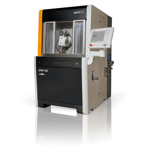Flachschleifmaschine - SPM-150 - Satisloh - für Optik / CNC / 3-Achs