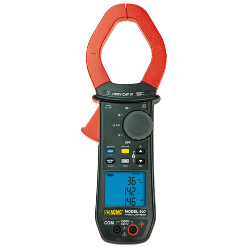Digitale Strommesszange - 607 - AEMC Instruments - tragbar / 1000 V / 2000 A