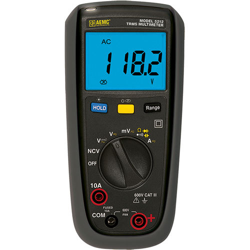 Digitales Multimeter - 5212 - AEMC Instruments - tragbar / 600 V / cat III
