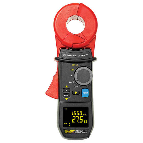 Durchgangtester - 6416 - AEMC Instruments - Impedanz / Erdungswiderstands / Massen