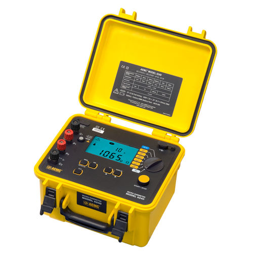 Digitales Mikroohmmeter - 6240 - AEMC Instruments - tragbar / gehärtet