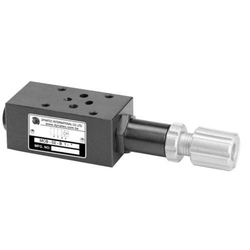 Hydraulisches Druckbegrenzungsventil - M series - Dynatec International Co., Ltd. - modulierbar / für Gegendruck