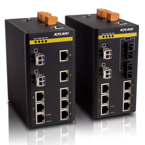 Ethernet-Switch / managed - SICOM3000 - Kyland Technology Co.,Ltd. - 10 Ports / 10/100BaseT(X) / Gigabit
