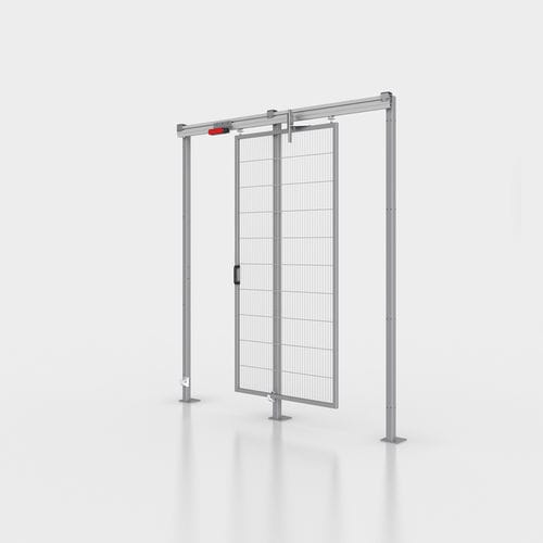 Schiebetür - ST - HANS GEORG BRÜHL - Aluminium / Stahl / für den Innenbereich