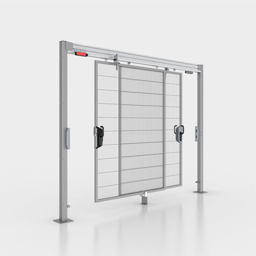 Schiebetür - STB - HANS GEORG BRÜHL - Aluminium / Stahl / für den Innenbereich