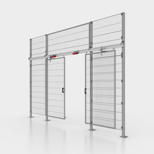 Schiebetür - DSTO - HANS GEORG BRÜHL - Aluminium / Stahl / für den Innenbereich