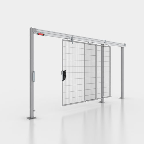 Schiebetür - STT - HANS GEORG BRÜHL - Aluminium / Stahl / für den Innenbereich