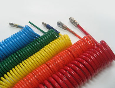 Schlauch für Druckluft - HUR - Hui Bao Enterprise - Polyurethan / für pneumatische Förderung / Spiral