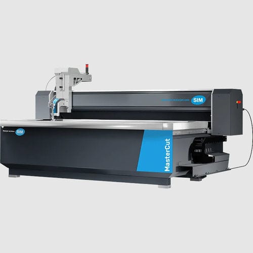 Abrasiv-Wasserstrahl-Schneidemaschine - MasterCut - STM Waterjet Group - für Metall / für Kunststoffe / für Stein