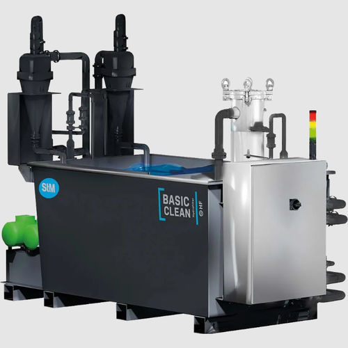 Abrasiv-Spülanlage - BasicClean - STM Waterjet Group - für Prozesswasser / PLC / automatisch