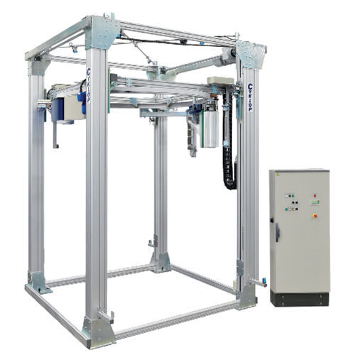Stretchwickler mit Drehring - CTR 2000 TWIN - Cyklop - vollautomatisch / Paletten / Folien