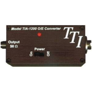 Optischer elektrischer Wandler - TIA-1200 - Scitec Instruments - Signal / LWL