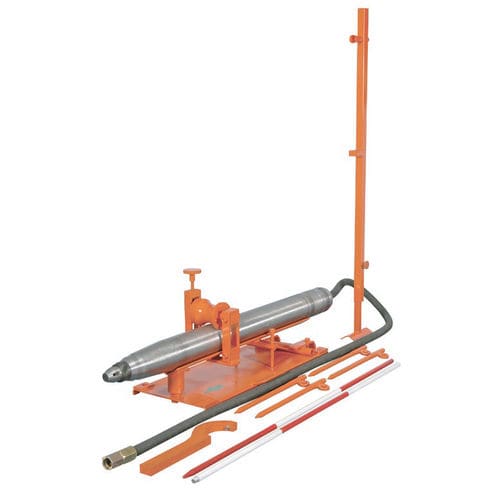 Horizontales Bohrgerät - FK series - FABU  Engineering Incorporation - pneumatisch / für Baustellen