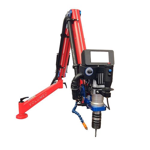 Gelenkarm-Gewindeschneidmaschine - JT3500 EVO² VASTC-1 (M5-M24) - VOLUMEC® & EASYARM - bürstenlos / elektrisch / Drehzahlreglung