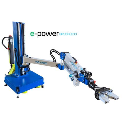 Mobiler Manipulator - ROVER RM01-e - VOLUMEC® & EASYARM - elektrisch / mit Greifsystem / mit Haken