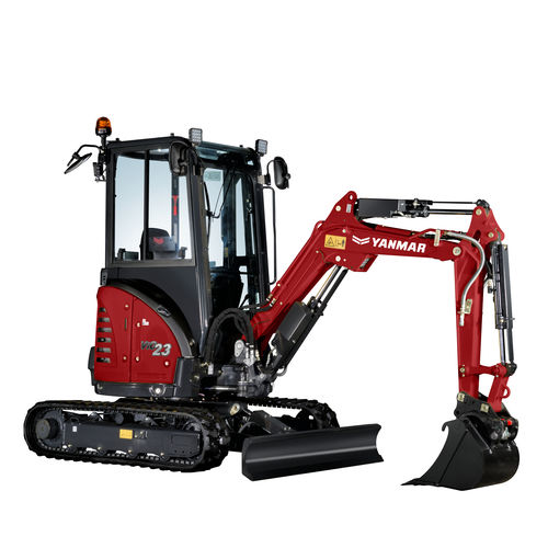 Minibagger - ViO23-6 - YANMAR COMPACT EQUIPMENT EMEA S.A.S. - auf Raupen / Diesel / für Baustellen
