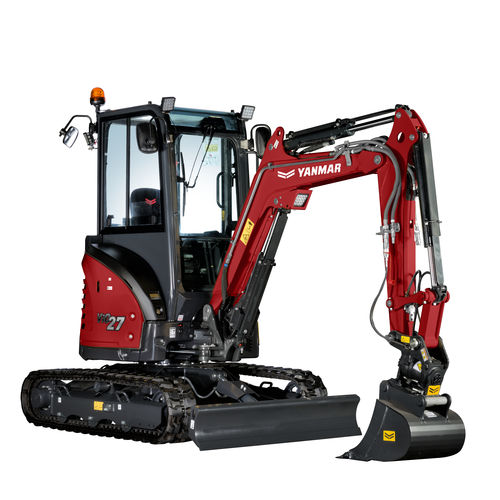 Minibagger - ViO27-6 - YANMAR COMPACT EQUIPMENT EMEA S.A.S. - auf Raupen / Diesel / für Baustellen
