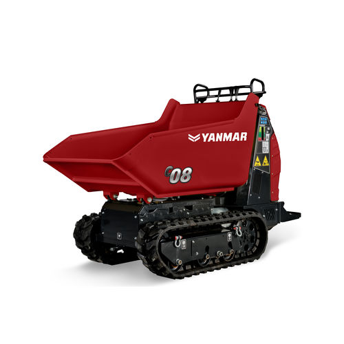 Minidumper auf Raupen - C08-A - YANMAR COMPACT EQUIPMENT EMEA S.A.S. - Diesel / mit Frontentladung / selbstladend