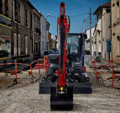 Bagger / mittlere Größe - ViO50-6B - YANMAR COMPACT EQUIPMENT EMEA S.A.S. - auf Raupen / Tier 4 Interim / für Baustellen