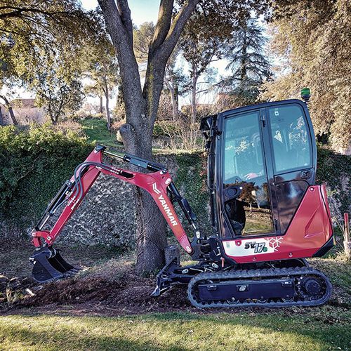 Minibagger - SV17e - YANMAR COMPACT EQUIPMENT EMEA S.A.S. - auf Raupen / elektrisch