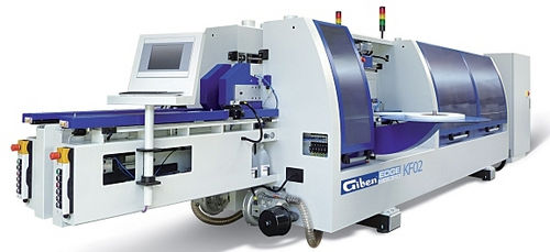 Automatische Kantenanleimmaschine - KF series - Giben International - für Paneele