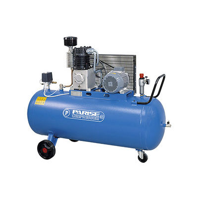 Kolbenkompressor - P 300 series - Parise Compressori - Luft / mit Elektromotor / auf Rollen