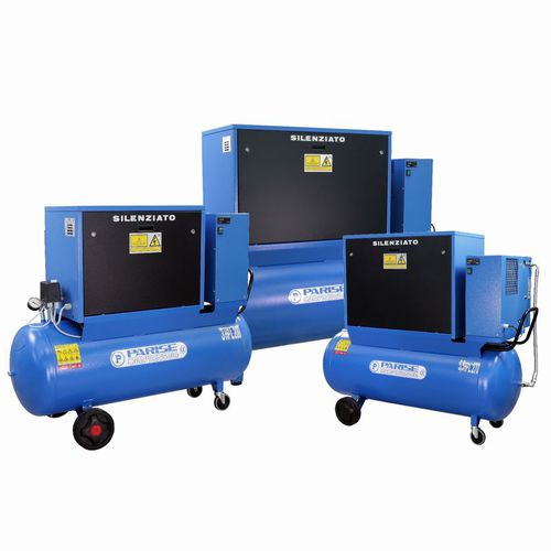 Kolbenkompressor - SO-E series - Parise Compressori - Luft / mit Elektromotor / auf Rollen