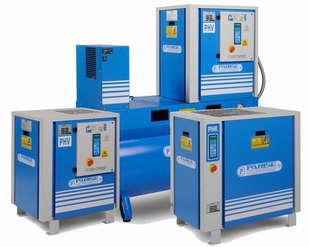 Schraubenkompressor - PHV series - Parise Compressori - Rotation / Luft / mit Elektromotor