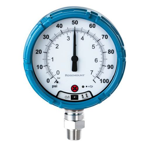 Absolutes Manometer - WPG  - Emerson Automation Solutions - ROSEMOUNT - mit Zifferblatt-Anzeige / kabellos / IP67