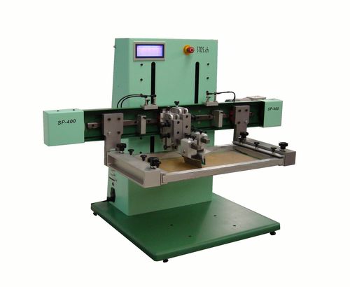Automatische Siebdruckmaschine - SP-400 - ST Drucksysteme - Farb / flach