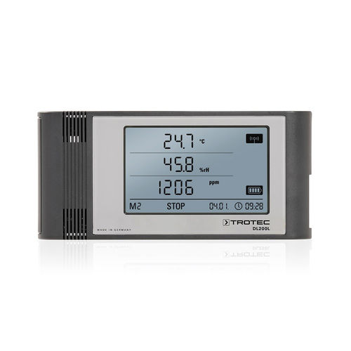 Temperatur-Datenlogger - DL200L - Trotec GmbH - Luftfeuchtigkeit / mit Display