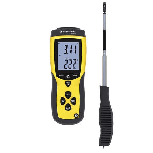 Heißdraht-Thermoanemometer - TA300 - Trotec GmbH - tragbar