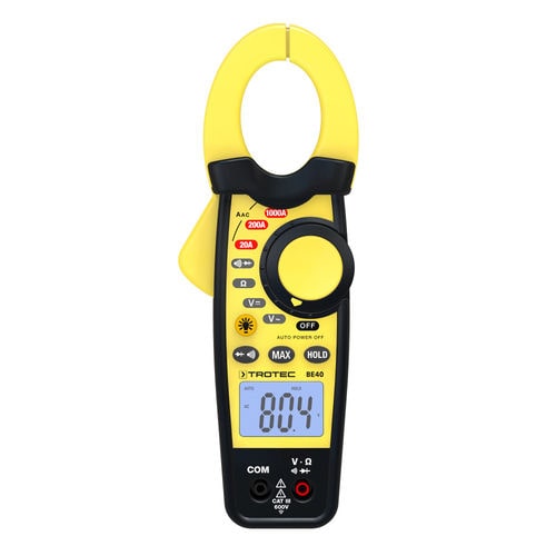 Digitale Strommesszange - BE40 - Trotec GmbH - tragbar / mit Messung der Kontaktspannung