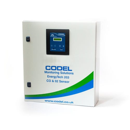 Kohlenstoffmonoxid-Analysator - EnergyTech 203 - Codel International - für Rauchgas / Sauerstoff / Überwachung