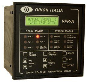 Überspannungsschutzrelais - VPR-A - Orion Italia - Unterspannung / Phasenfolge / für Phasenverlust