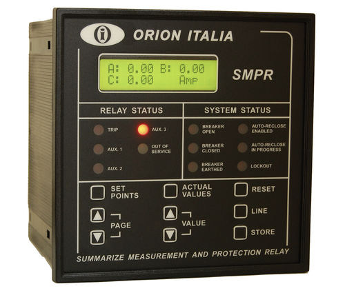 Spannungsschutzrelais - SMPR-1 ETH - Orion Italia - Strom / Frequenz / Leistungsfaktor