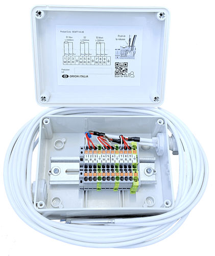 Wandmontierte Abzweigdose - PTbox - Orion Italia - IP65 / ABS / 1 Eingang